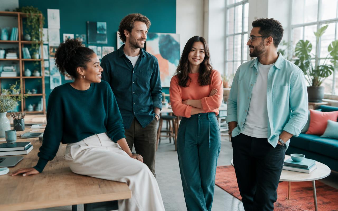 The people behind a calm and human workplace